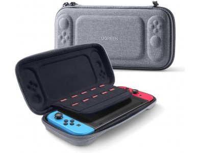 Ugreen Nintendo Switch θήκη μεταφοράς για συσκευή και παρελκόμενα & Games - 20444, Grey