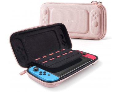 Ugreen Nintendo Switch Carrying Case for Device & Accessories & Games - 20446, Sakura Pink