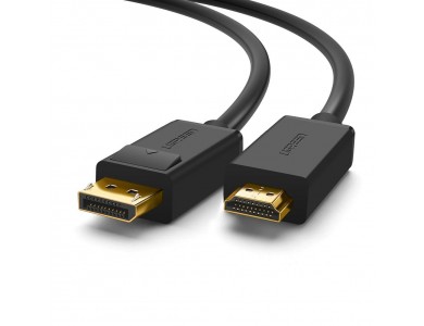 Ugreen DisplayPort Cable 4K@60Hz, 1.5m. Black