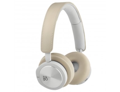 Bang & Olufsen Beoplay H8i Bluetooth Over Ear Headphones with ANC, AUX Port and Operation up to 45 hours - Natural