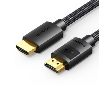 Ugreen HDMI v2.0 Nylon Gold Plated Cable 4K@60Hz, HDR, 15m, with IC
