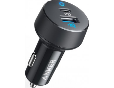 Anker PowerDrive PD+ 2, 35W 2-Port Compact Type C Φορτιστής Αυτοκινήτου - A2732GF1