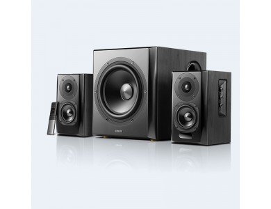 Edifier S351DB Computer Speakers 2.1 with 150W Power & Bleutooth Connection, Black