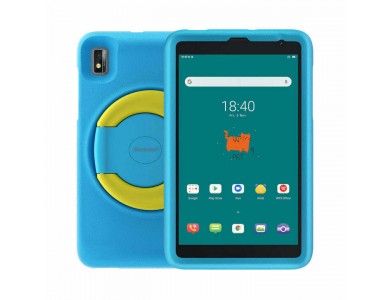BlackView Tab 6 Kids Tablet 8", Quad Core 1.5GHz, 3GB Ram / 32GB Storage, with WiFi & 4G, Donut Blue