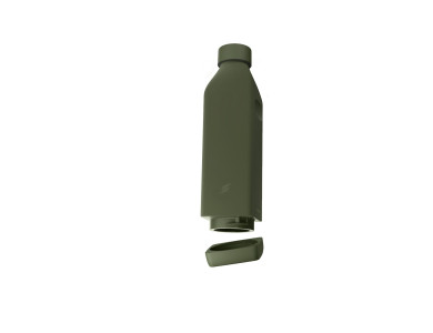 Stryve Base Bottle, Παγούρι 1L με Bottom Opening, Deep Green