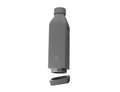 Stryve Base Bottle, Παγούρι 1L με Bottom Opening, Iron Grey