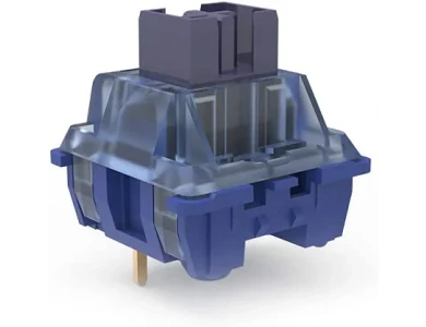 Ajazz Diced Fruit Blueberry Switch Set for Keyboard, Ανταλλακτικοί Διακόπτες Linear για Μηχανικό Πληκτρολόγιο, Σετ των 35+1 Τμχ