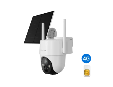 Arenti GO3G + SP2 Outdoor 4G IP Camera 2K σετ με Solar Panel, Ασύρματη με 4G/LTE, Νυχτερινή όραση,2-Way Audio & Motion detection