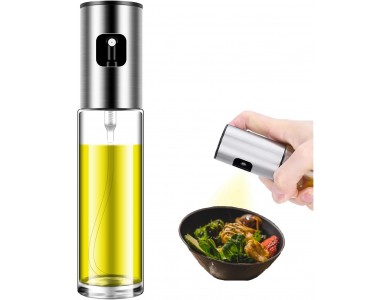 AJ 2-Pack Oil Glass Sprayer for Cooking, 100ml, Glass Oil Sprayer