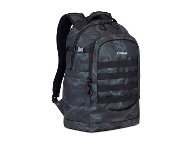 RivaCase Sherwood 7631 Backpack Αδιάβροχο με MOLLE-webbing elements & θέση Laptop έως 15.6", Navy Camo