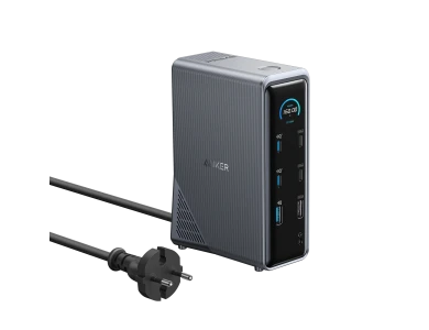 Anker Prime Docking Station 14 Ports 160W Max, 10Gbps Data Transfer, 5*USB-C, 5*USB-A, 2*HDMI 4k@60Hz, Ethernet & Aux
