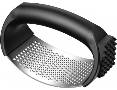 AJ Garlic Press, Πρέσα Σκόρδου από Ανοξείδωτο Ατσάλι, Black