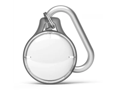 Ringke Slim AirTag Loop, Holder / Case for Apple AirTags, with Keychain, Smoke Black
