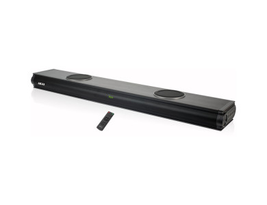 Akai ASB-29 Bluetooth 5.0 Soundbar 100W 2.0 με HDMI (ARC), 3D equalizer, Aux-in, Optical, Θύρα USB & Τηλεχειριστήριο, Μαύρο