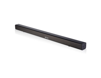 Akai ASB-5L Bluetooth 5.0 Soundbar 40W 2.0 με HDMI (ARC), FM Radio, Aux-in, Optical, Θύρα USB & Τηλεχειριστήριο, Μαύρο