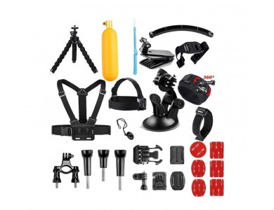 Akaso 14 in 1 Outdoor Action Camera Accessories Kit, 14-in-1 Accessories Set for Akaso Action Cameras