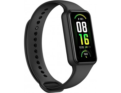 Amazfit Band 7 Activity Tracker / Smartwatch, 1.47" AMOLED Display, Heart Rate & SpO Monitoring, Black