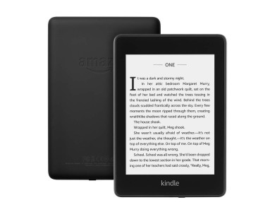 Amazon All-New Kindle Paperwhite 2018, 6" HD Display (300 ppi), Built-in Light, Αδιάβροχο, 32GB, Μαύρο (Χωρίς Διαφημίσεις)