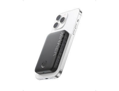 Anker 321 PowerCore MagGo 5K, Magnetic Power Bank 5,000mAh for iPhone 13 / 14 / 15 Series, Black