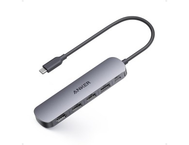 Anker 5-in-1 USB-C Data Hub HDMI / 4K + USB-A 3.0 5Gbps + USB-A 2.0*2 + 90W PD Charging