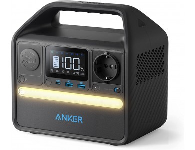 Anker 521 PowerHouse Portable Power Station, Î¦Î¿Ï�Î·Ï„ÏŒÏ‚ Î£Ï„Î±Î¸Î¼ÏŒÏ‚ Î•Î½Î­Ï�Î³ÎµÎ¹Î±Ï‚ 80k mAh, 200 W/256 Wh, 220 AC, 60W USB-C PD