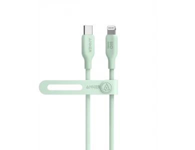 Anker 541 USB-C σε Lightning καλώδιο 1.8μ. για Apple iPhone / iPad / iPod MFi, Bio-Based, Natural Green