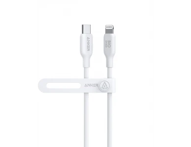 Anker 541 USB-C to Lightning cable 6ft. for  Apple iPhone / iPad / iPod MFi, Bio-Based, Aurora White