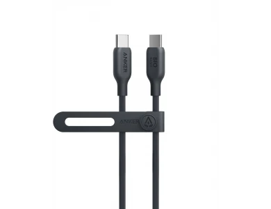 Anker 543 USB-C σε USB-C καλώδιο 0.9μ. Υποστήριξη USB-IF 100W, Bio-Based, Phantom Black