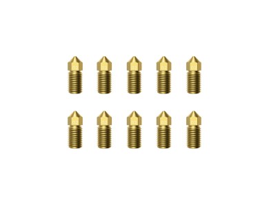 Anker AnkerMake M5 10-Pack Nozzle Kit 0.2mm, Premium Brass, Anker 3D Printer Nozzles, Set of 10