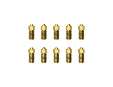 Anker AnkerMake M5 10-Pack Nozzle Kit 0.2mm, Premium Brass, Ακροφύσια για 3D Printer της Anker, Σετ των 10