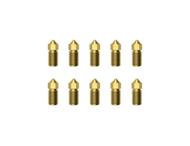 Anker AnkerMake M5 10-Pack Nozzle Kit 0.4mm, Premium Brass, Ακροφύσια για 3D Printer της Anker, Σετ των 10