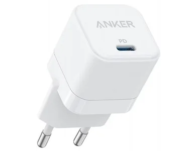 Anker PowerPort III Cube Φορτιστής πρίζας 20W Type-C με PD/PIQ3.0, Λευκός - A2149G21