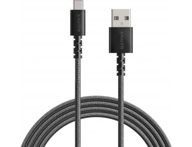 Anker Powerline Select+ Cable USB-C 1.8m. with Nylon Braiding, Black - A8023H11