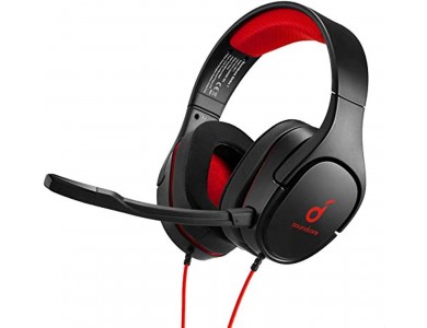 Anker Soundcore Strike 1 Gaming Headset Noise Isolating Mic, Cooling Gel-Infused Cushions (PC / PS4 / Xbox / Mac) - A3811011