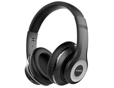 Ausdom ANC10 Bluetooth 5.0 ακουστικά με Active noise cancellation, Μαύρα