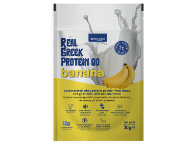 Real Greek Protein, Shot 75% with Banana Flavour 30g