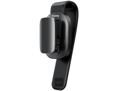 Baseus Car Glasses Holder, Θήκη Γυαλιών Αυτοκινήτου, Μαύρη