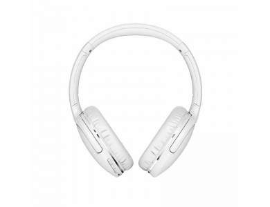 Baseus Encok D02 Pro Bluetooth 5.3 Ακουστικά, Low Latency & 50Η Playtime, White