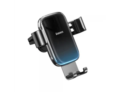 Baseus Glaze Gravity Mobile Phone Holder for Car, with Adjustable Mobile Phone Hooks 4.7-6.5 inch, Black