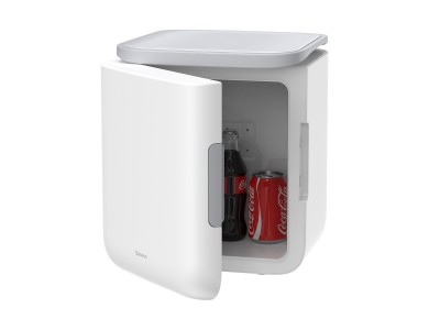 Baseus Igloo Fridge 6L, Mini Portable freezer 230V EU with Heat/ Cold action, White