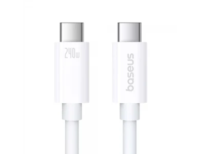 Baseus Superior Series 2 Thunderbolt 4 USB-C to USB-C Cable 240W, White