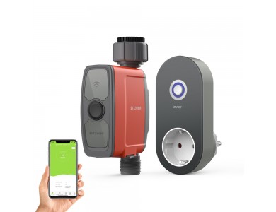Blitzwolf BW-WTR01 Smart Sprinkler System, Έξυπνος Προγραμματιστής Ποτίσματος Μπαταρίας με WiFi & APP (Συμπεριλαμβάνεται HUB)