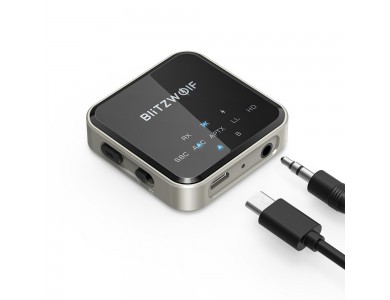 Blitzwolf Bluetooth 5.0 Receiver/Transmitter με CSR Superior Chip και ANC - BW-BL3