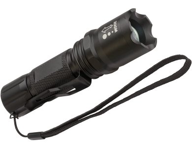 Brennenstuhl LuxPremium TL 250F Torch rechargeable, Alum, 250 Lumens, CREE LED, Waterproof IP44 with Focus function, Black