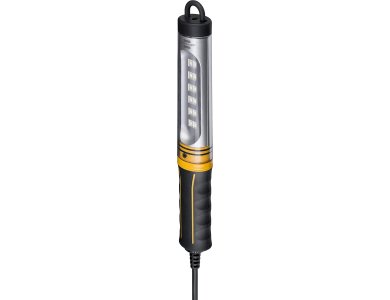 Brennenstuhl SMD LED Workshop Lamp, Work Light with 12 SMD-LED: 570 lm, Protection IK07, Extendable Hook & 5m. Cord