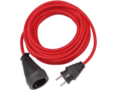 Brennenstuhl Μπαλαντέζα 25m. Καλωδίου Ρεύματος, Schuko safety Plug Extension Cable 3x1.5mm², Κόκκινη