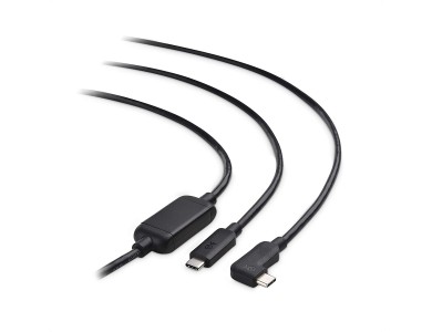 Cable Matters Cable 7,5m. 90° angled USB-C to USB-C 3.1 Gen1, 5Gbps, Black
