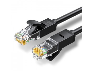 Ugreen U/UTP Cat.6 Καλώδιο Ethernet 50μ., Μαύρο