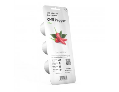 Click and Grow Συσκευασία Pods, Σπόροι με Χώμα, για Mini Πιπεριές Chili, Σετ των 3τμχ
