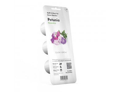 Click and Grow Pods Package, Seeds with Soil, for Petunia, Set of 3pcs